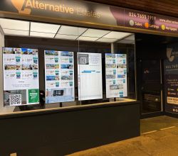 Old static Dislays Gone.